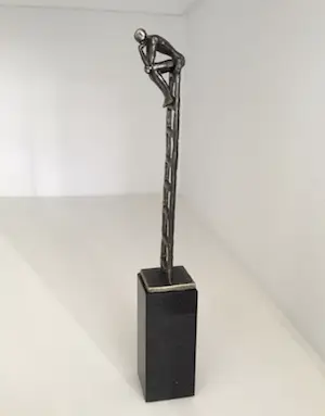 Corry Ammerlaan - Sculptuur “ De denkende mens “ kopen? Bied vanaf 1!