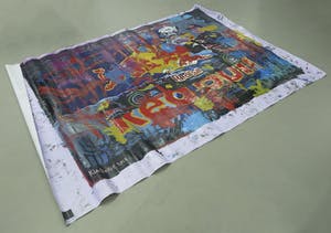 Peter Klashorst - Acryl op zeil, Max Verstappen / Red Bull Racing (Zeer Groot) kopen? Bied vanaf 250!