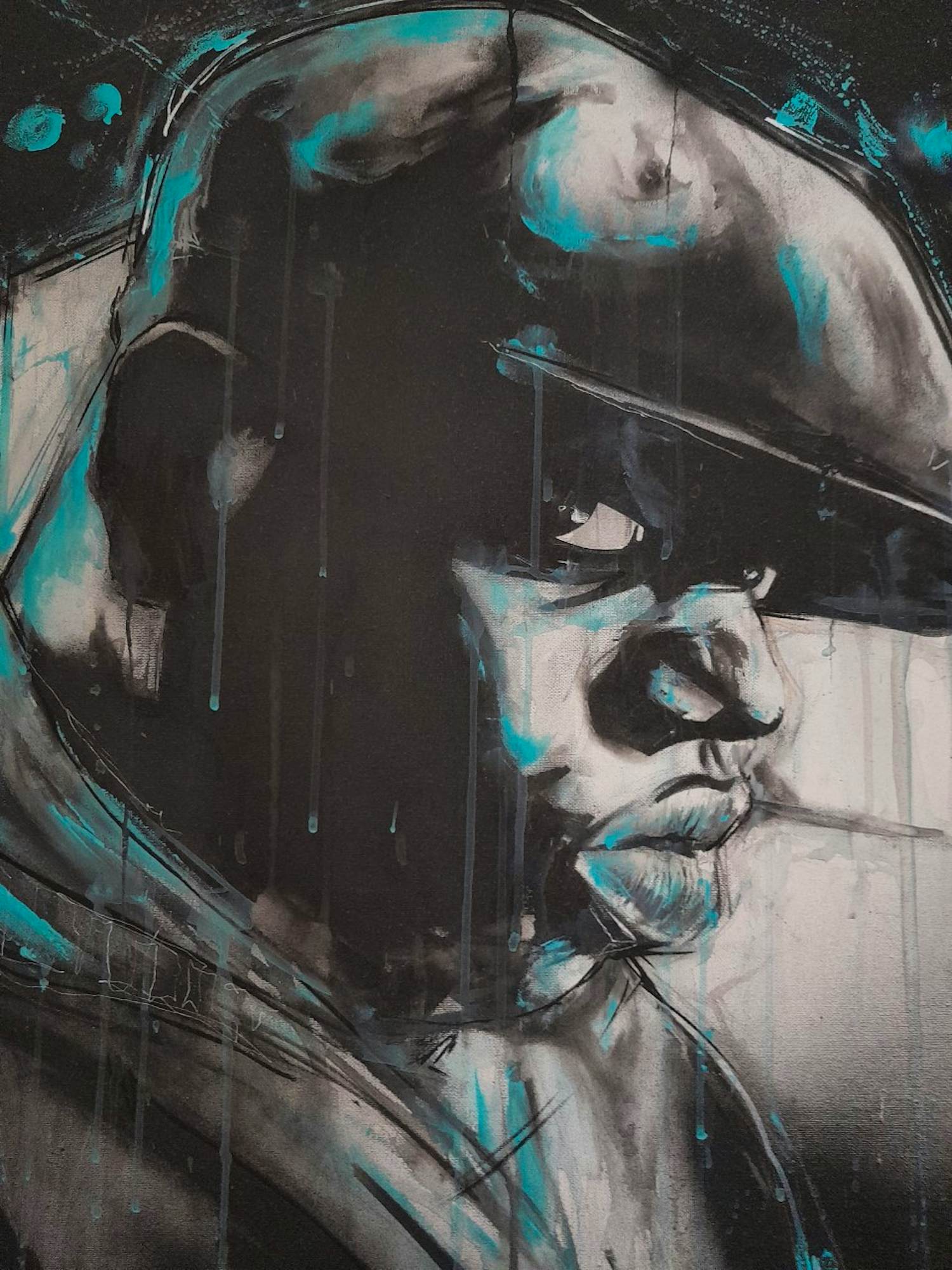 Deuz - Notorious BIG: uniek schilderij kopen? Bied vanaf 500!