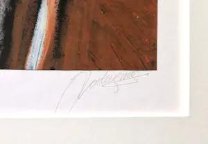 Jan Radersma - Abstracte compositie - Gemengde techniek - Ingelijst kopen? Bied vanaf 50!
