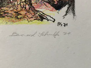 Bernard Schultze - "mit dem Arm" kopen? Bied vanaf 100!