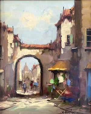 Harry Koolen - de stadspoort verkocht voor € 135!