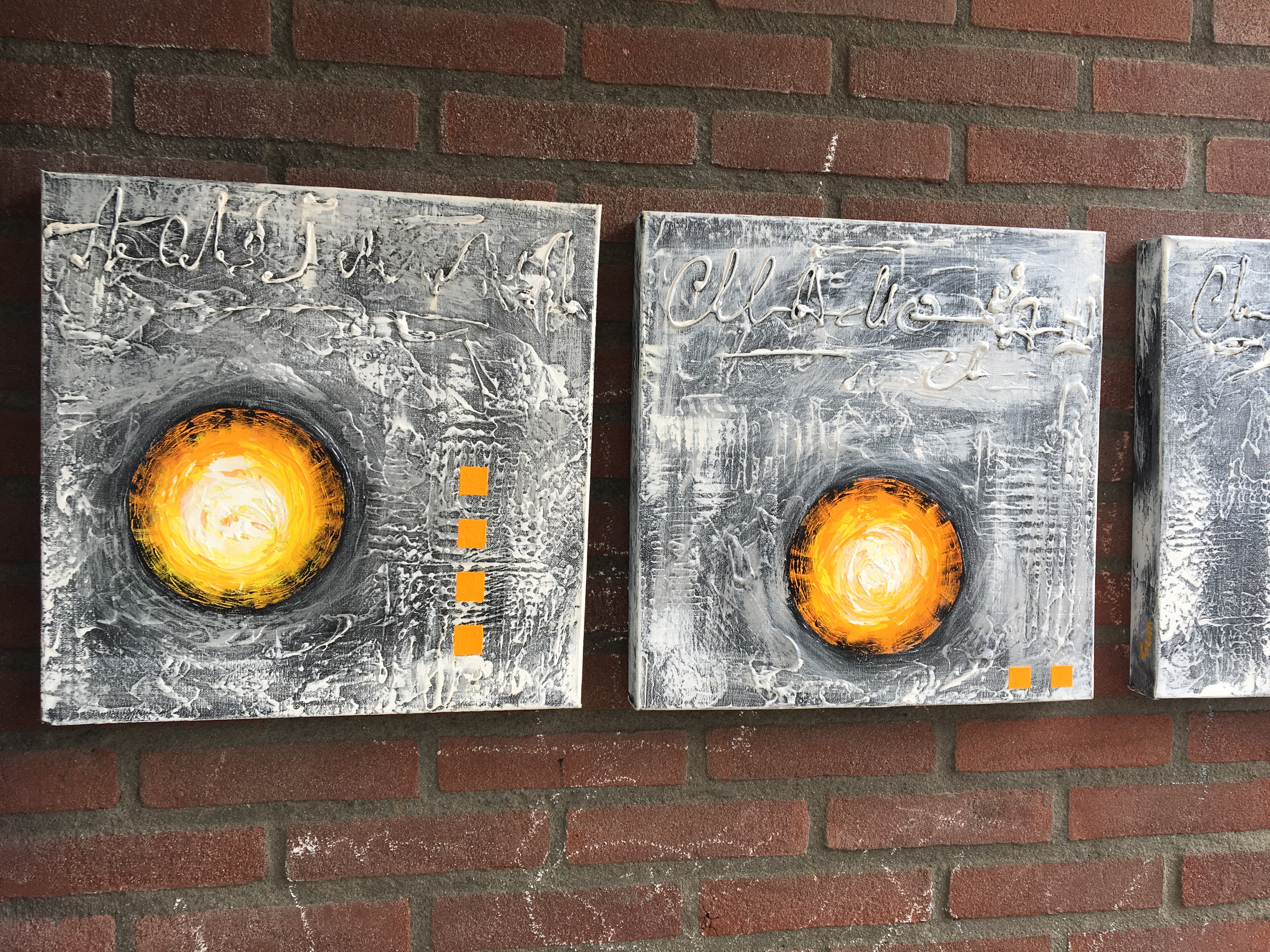 Gena Genadyj - Abstract Drie Luik kopen? Bied vanaf 1!