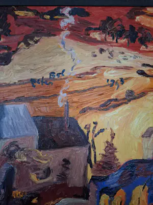 Peter Bol - Frans landschap. kopen? Bied vanaf 1900!