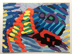 Karel Appel - See me running again - gesigneerd. kopen? Bied vanaf 725!