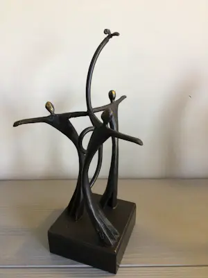 Jits Bakker - “ Een vrolijk drietal “ zeldzaam kopen? Bied vanaf 159!