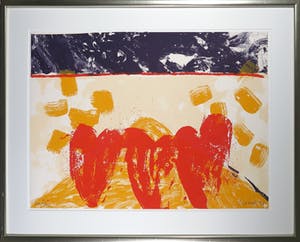 Jan Cremer - Litho, Thundersky - Ingelijst (Groot) kopen? Bied vanaf 150!