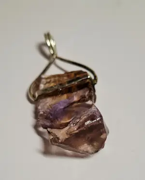 Nieuwe zilveren hanger met mystieke Amethist kopen? Bied vanaf 75!