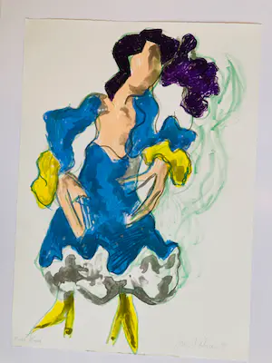 Jan Sierhuis - Flamingo danseres kopen? Bied vanaf 70!