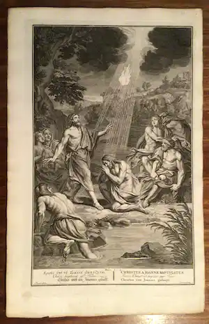 Gilliam van der Gouwen - Christus van Johannes gedoopt ( Marcus I vers 9) verkauft für € 25!