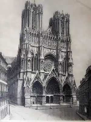Victor Valery Lochelongue - Notre Dame, Paris. vendu pour 25€ !