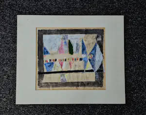 Henk Huig - 1963 - expressionist. gemengde techniek - abstract / zonder titel - gesigneerd kopen? Bied vanaf 41!