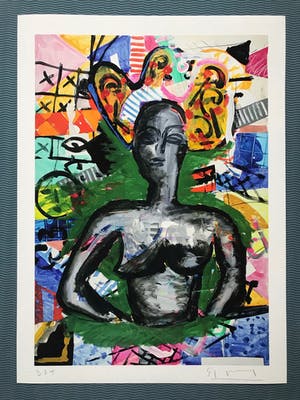 Stefan Szczesny - Gesigneerde giclée - 2013 - "Naakt" kopen? Bied vanaf 85!