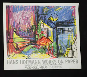 Hans Hofmann - Affiche - Works on Paper Pace/Columbus kopen? Bied vanaf 1!