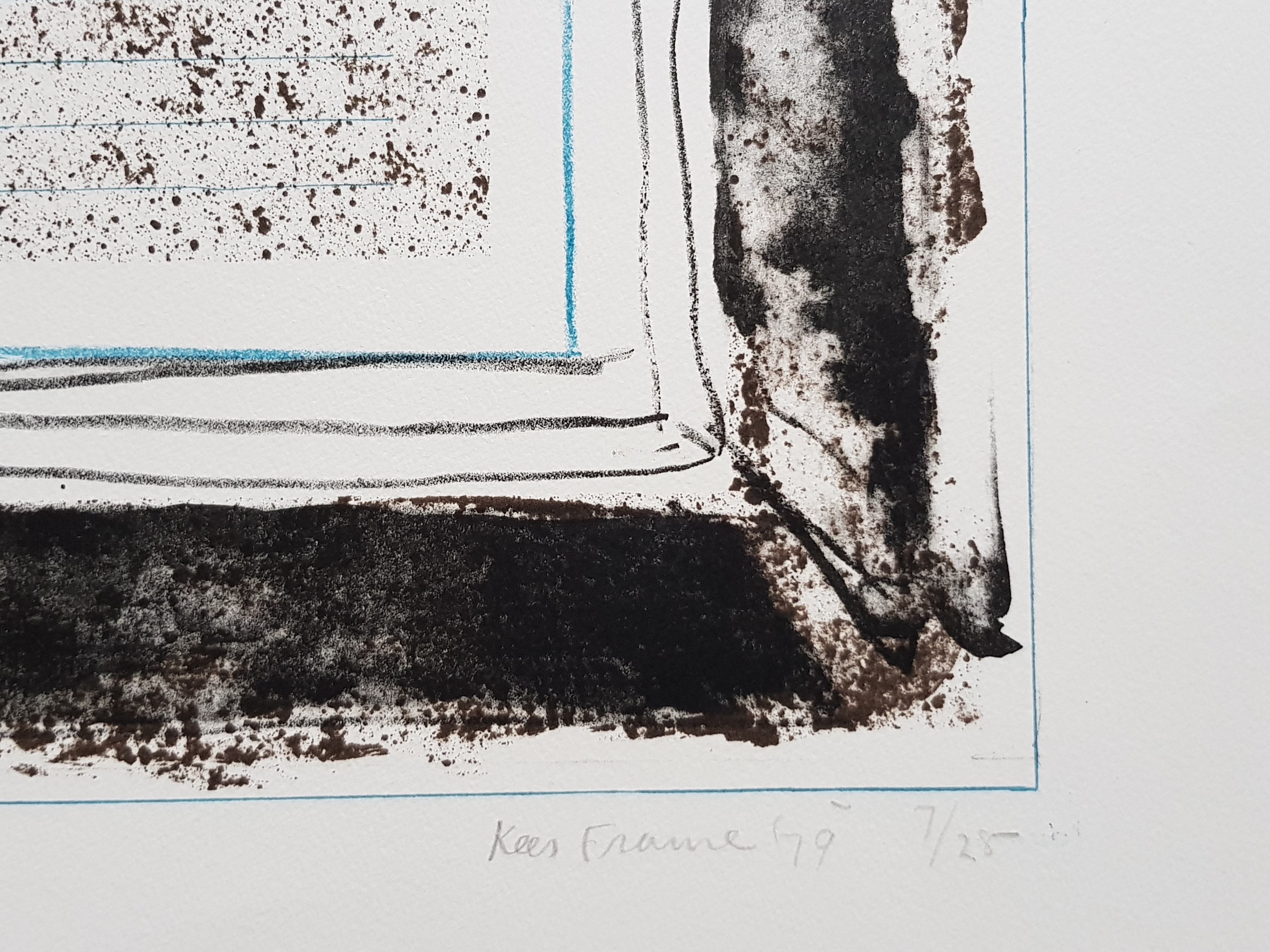 Kees Franse - Vier Litho,s - Gesigneerd & Gedateerd kopen? Bied vanaf 60!