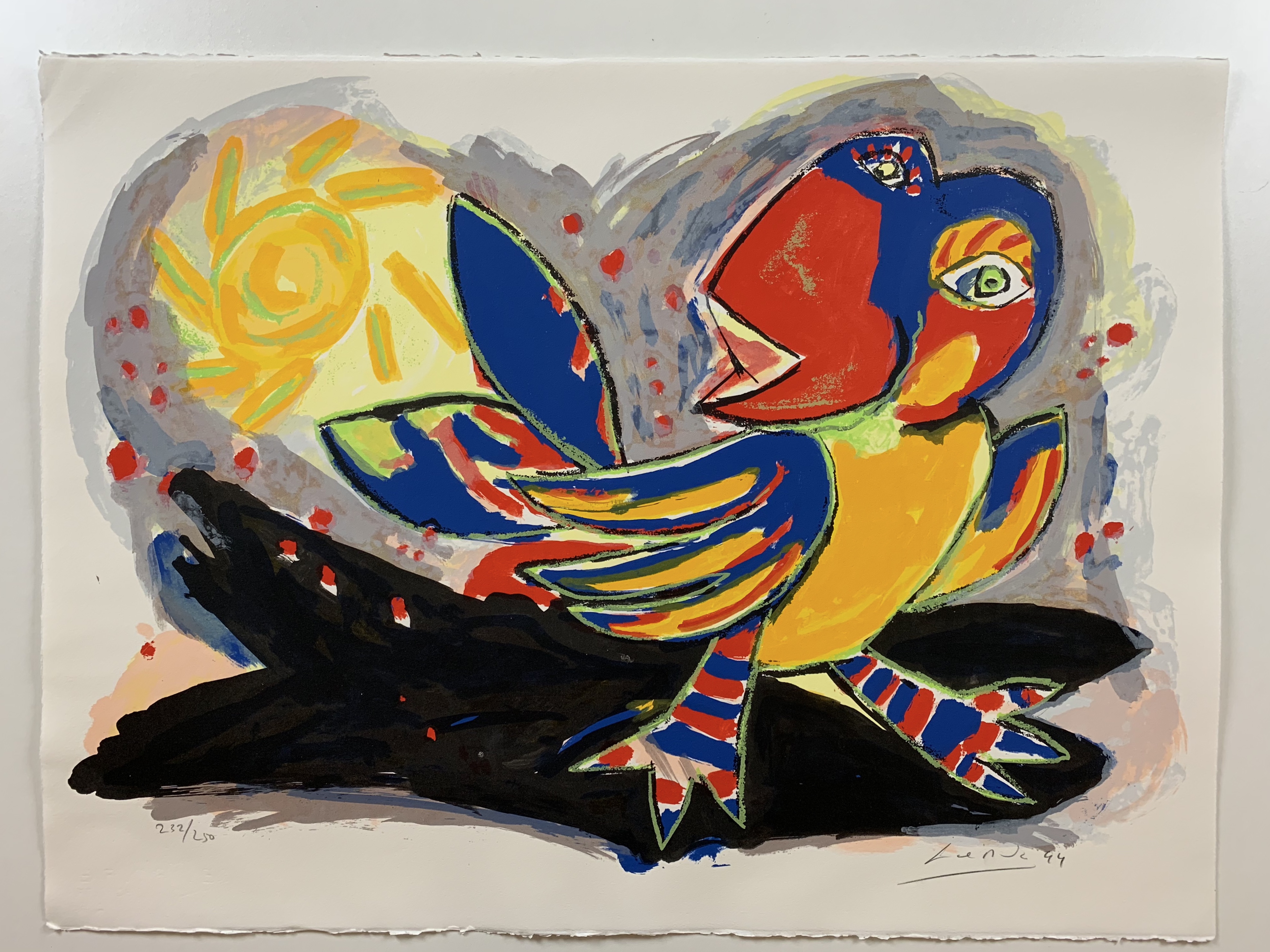 John Lie a Fo - kleurenlitho - 1994 kopen? Bied vanaf 79!