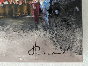 Henry Brand - Kleurrijk marktplein kopen? Bied vanaf 250!