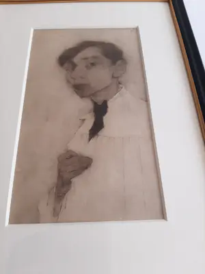 Jan Mankes - Originele Heliogravure Zelfportret 1923 kaufen? Bieten Sie von 120!
