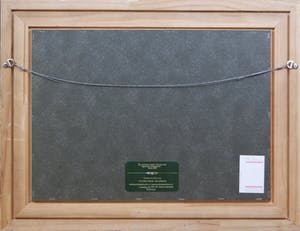 Bernardus Franciscus Coesel - maroufle (olieverf op doek op paneel) - landschap kopen? Bied vanaf 195!