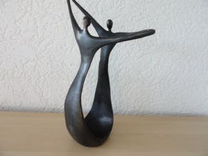 Corry Ammerlaan - Corry Ammerlaan van Niekerk van Artihove Sculptuur - De Dans - Verbronsd kopen? Bied vanaf 45!