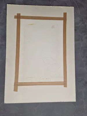 Louis Schrikkel - een vroeg jaren 30 "nieuwe Zakelijkheid" kleurpotlood "Bloemen en druiven" kopen? Bied vanaf 47!