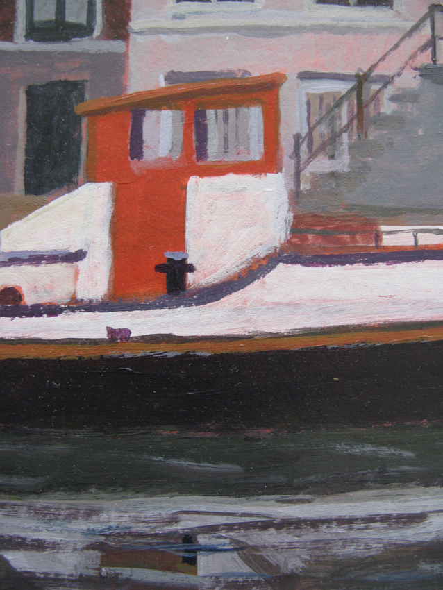 Hendrik Jan Visser - SLEEPBOOT IN DE GRACHT kopen? Bied vanaf 10!