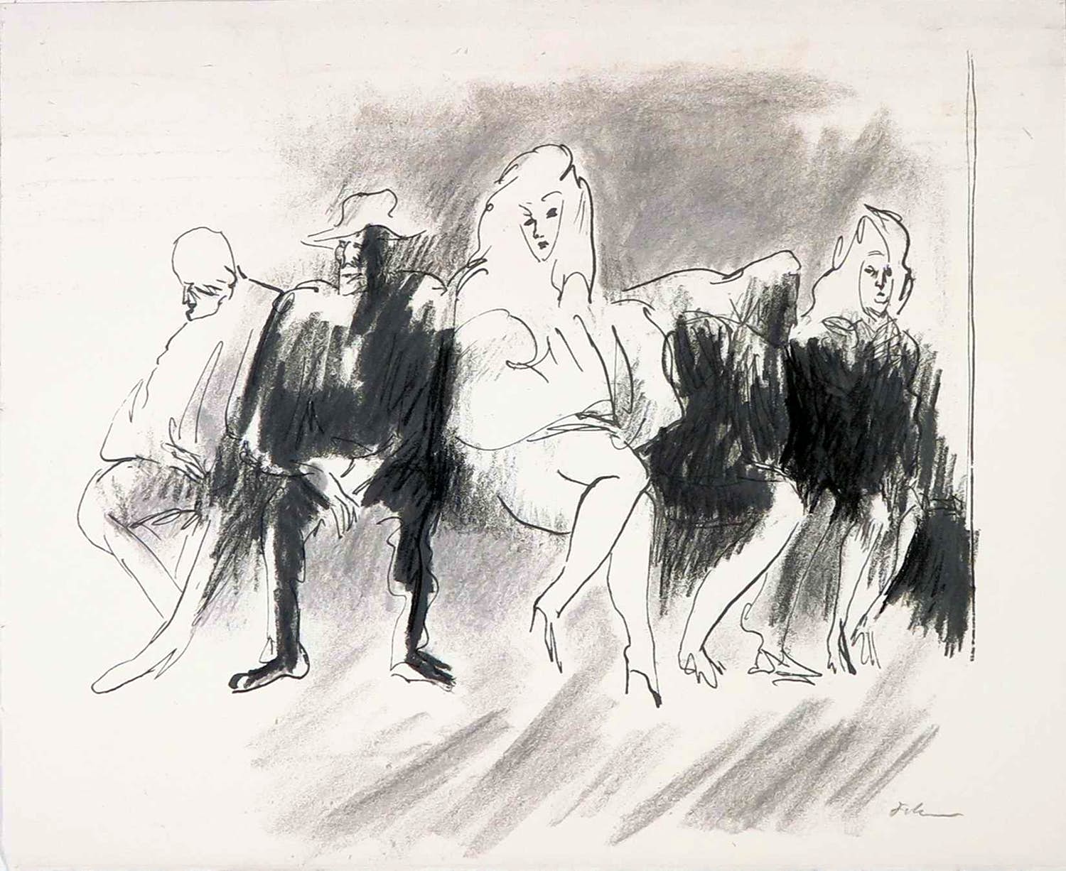 Luis Filcer - Zeefdruk, Figuren kopen? Bied vanaf 1!