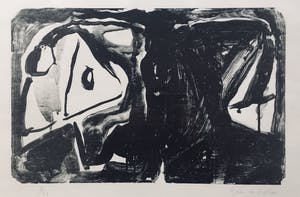 Bram van Velde - fraaie litho - 1962 - oplage 60 - MP17. kopen? Bied vanaf 295!