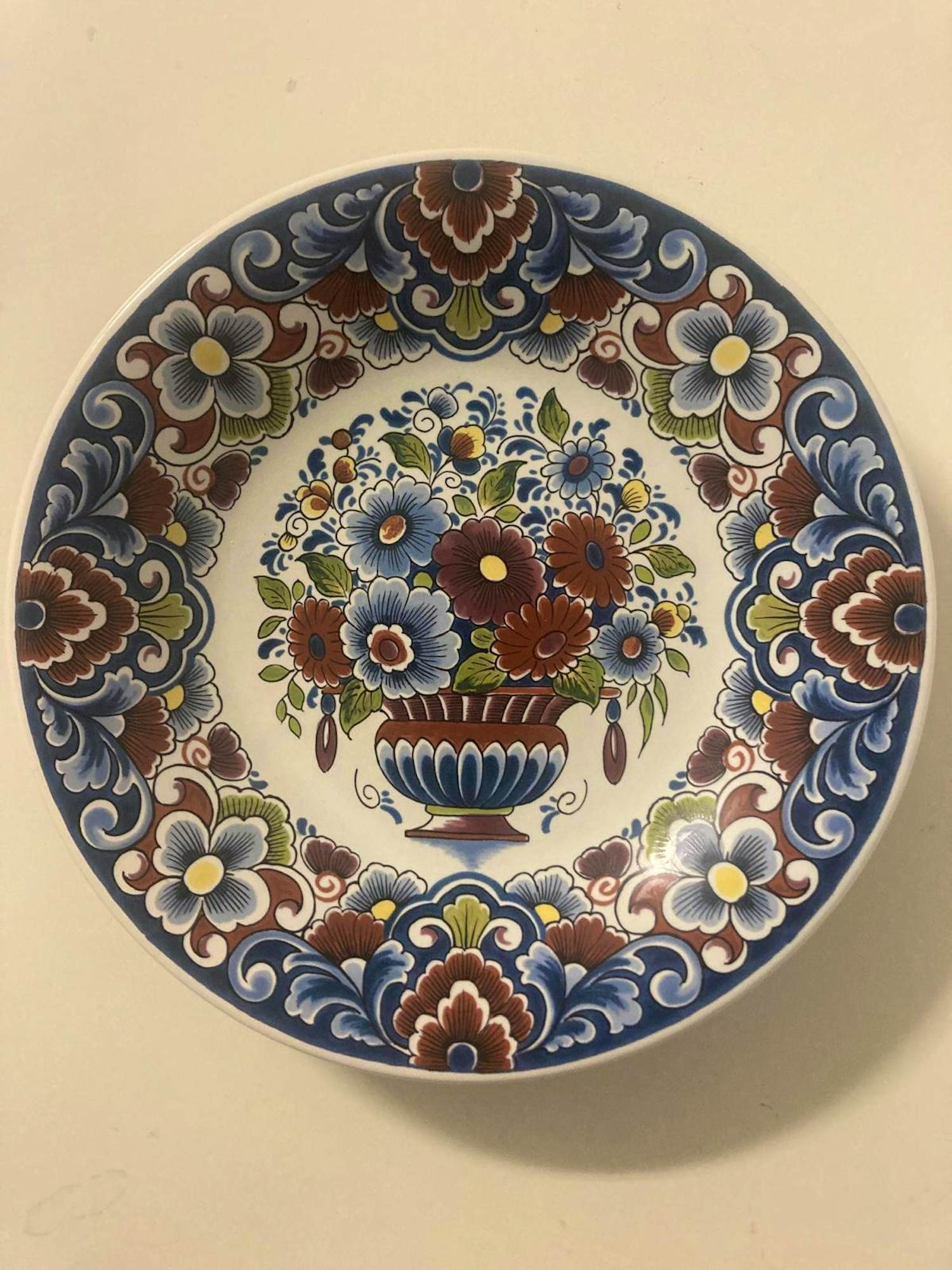 Buy Porceleyne Fles - Delfts blauw collectors bord: 1e eigenaar via de Kunsthandel (Alb_1)? Bid from 40!