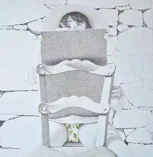 Teun Nijkamp - Grote kleuren zeefdruk "tekenen in de tuin" - gelimiteerde oplage (125) kaufen? Bieten Sie von 31!