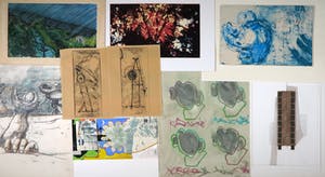 Gert Strengholt - en vele andere! - Groot lot met 13 werken op papier kopen? Bied vanaf 1!