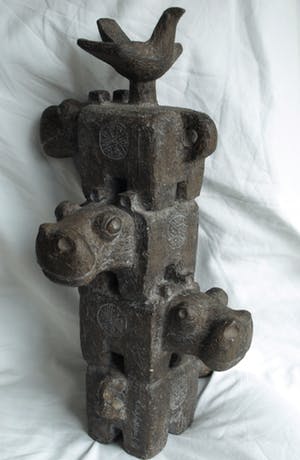 Hans Goddefroy - Beeld, 'Carnaval des animaux' – 42 cm hoog - ca 1988 kopen? Bied vanaf 350!