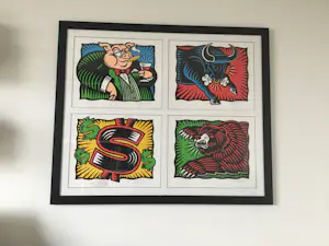 Burton Morris - Herd on the street suite kopen? Bied vanaf 900!