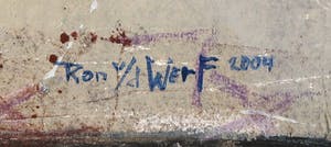 Ron van der Werf - Gemengde techniek op doek, Zonder titel (Groot) kopen? Bied vanaf 250!