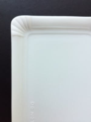 Rosenthal - Twee zeldzame objecten Do not Litter Collection wit, biscuit porselein kopen? Bied vanaf 65!