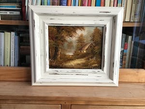 Niet of onleesbaar gesigneerd - Huisje in bos. kopen? Bied vanaf 1!