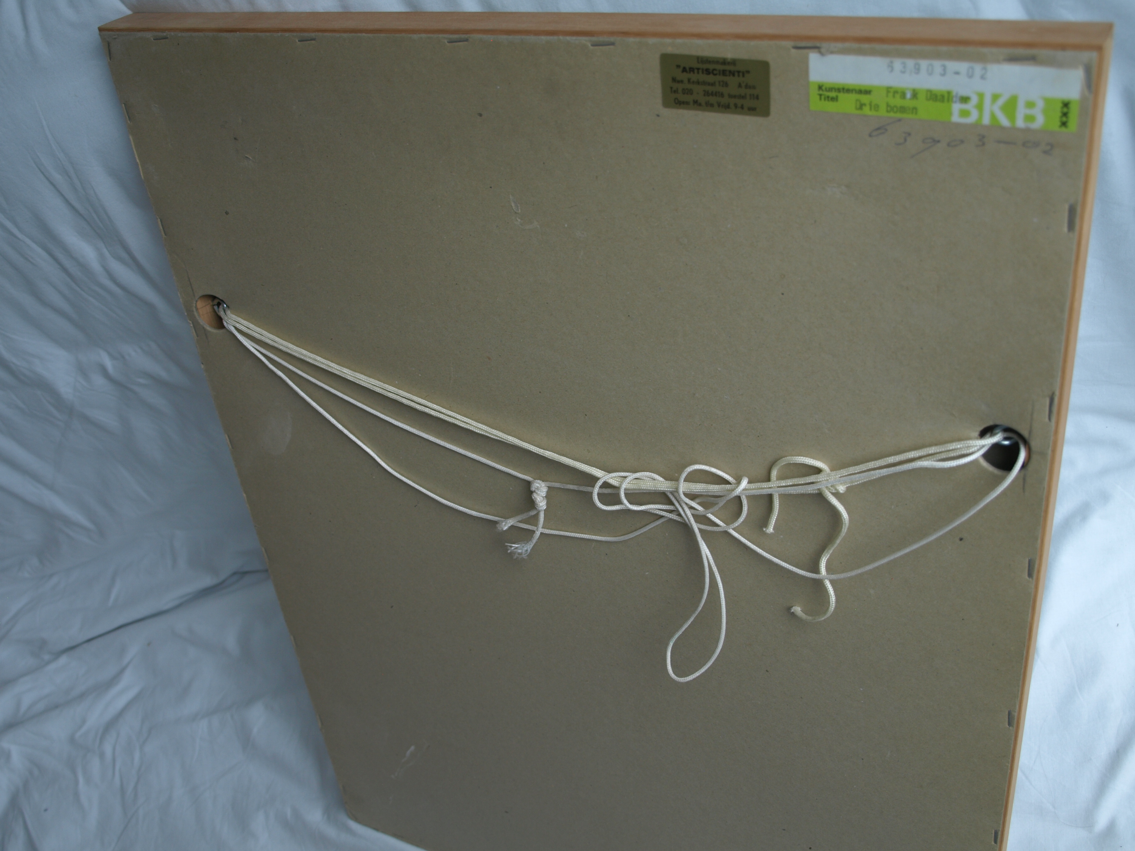 Frank Daalder - Zeefdruk , Drie bomen – gesigneerd & ingelijst - 1977  kopen? Bied vanaf 1!