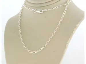 zilveren collier - 50 cm lang - 5.0 gram kopen? Bied vanaf 60!