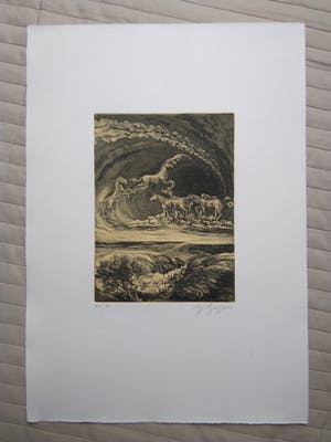 Giuseppe Guzzone - Kleurenets "Paardenhemelvaart" kopen? Bied vanaf 30!