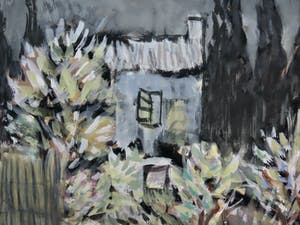 Theo Michels - (1908-1981) Landschap met huis en moestuin kopen? Bied vanaf 250!