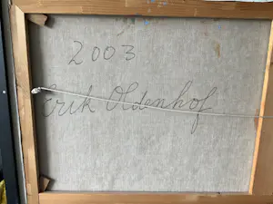 Erik Oldenhof - Hollands landschap W156 kopen? Bied vanaf 2700!