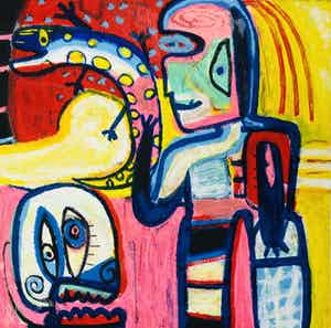 Henk Vierveijzer - salamander vangen verkocht voor € 70!