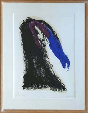 Lei Molin - Litho: 'Niké' - Ingelijst kopen? Bied vanaf 155!