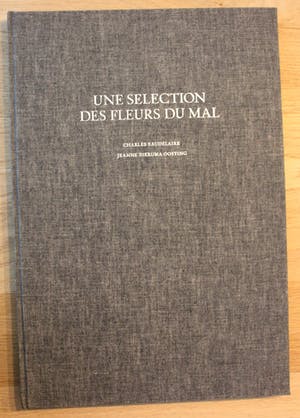 AcheterJeanne Bieruma Oosting - Map met 12 etsen: Une selection des fleurs du mal - 1976? Enchérissez de 250!