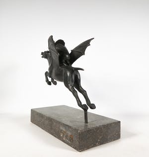 Tom Frantzen - Brons, Triceratops-ruiter kopen? Bied vanaf 350!