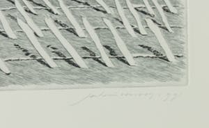 Jan Hein van Rooy - Laureatenmap met twee prenten (litho en ets), Oostakker + Westakker kopen? Bied vanaf 35!