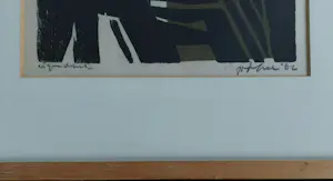 Jan van der Zee - Abstracte compositie kopen? Bied vanaf 250!