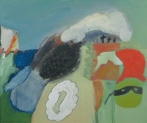 Michel van Overbeeke - Olieverf op doek, Landscape of Remembrance - Ingelijst kopen? Bied vanaf 300!
