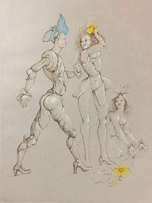 Leonor Fini - Zonder titel kopen? Bied vanaf 25!