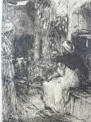 Marius Bauer - Bazaar te Cairo kopen? Bied vanaf 65!